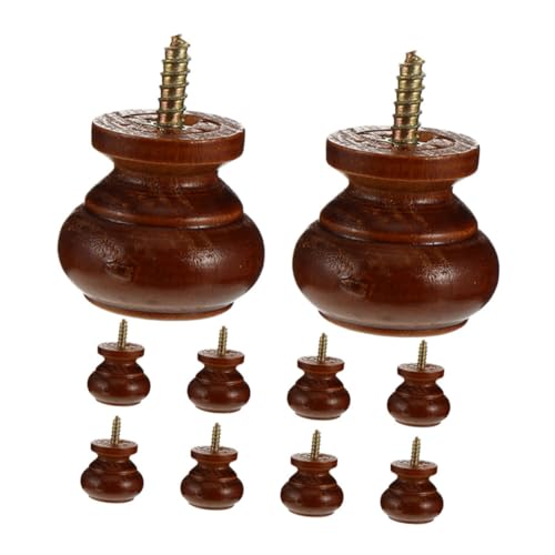 ANDRESLAD 10 Stück Teiliges Runde Holzschrankgriffe Selbstschneidend Massive Möbelknöpfe aus Naturholz Ergonomisch Geformt Einfache Montage für Kleiderschränke und Möbel ANDRESLAD 10 Stück Teiliges Runde Holzschrankgriffe Selbstschneidend Massive Möbelknöpfe aus Naturholz Ergonomisch Geformt Einfache Montage für Kleiderschränke und Möbel von ANDRESLAD