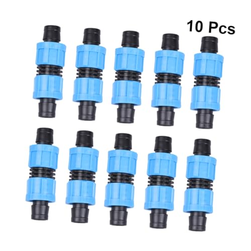 ANDRESLAD 10 Stück Teiliges Tropfbewässerungs verbinder Garten Schlauch Anschlussfittings Robust und Installieren Geeignet für Tropfbewässerungszonen für Haus und Garten von ANDRESLAD