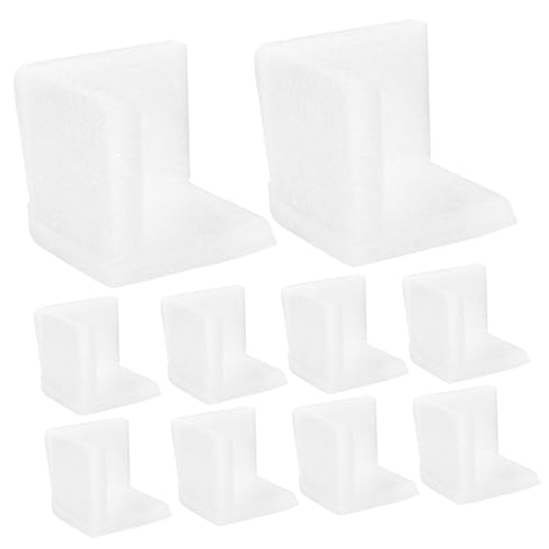 ANDRESLAD 10 Stück Verpackungsecken Schutzwinkel aus Epe Schaum Leichte Möbel Eckenschutz Polster Wiederverwendbar Stoßdämpfend für Kartons und Rahmen für Versand und Lagerung von ANDRESLAD