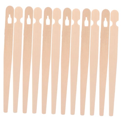 ANDRESLAD 100 Paare Einweg Holz Brotzangen Essstäbchen Clips für Erwachsene Lernhilfe Trainingsstäbchen Anfänger Übungshilfe Opp Verpackt von ANDRESLAD