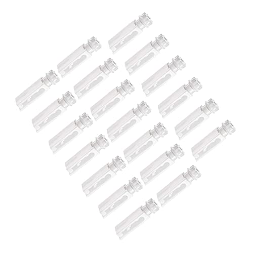 ANDRESLAD 12 Sätze Teiliges Ersatzteile für Vertikaljalousien Reparaturlaschen und Stiele Robuste Blind Repair Accessories Passend für Leinen und Metall Lamellen Einfache Montage zur von ANDRESLAD