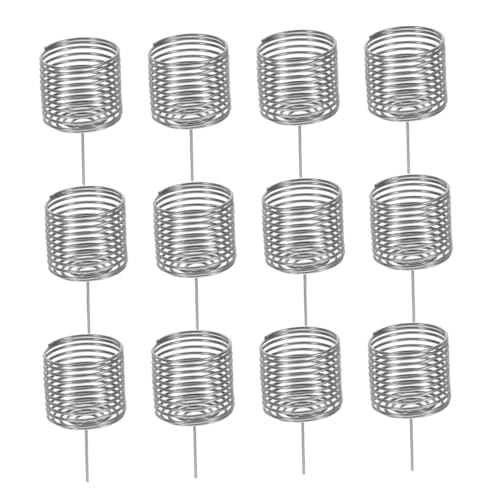 ANDRESLAD 12 Stück Teiliges Edelstahl Garten Düngerkörbe mit Langsamer Freisetzung Bonsai und Sukkulenten Nährstoffbehälter Robuste Pflanzendünger Cups für Gesunde Pflanzenentwicklung im von ANDRESLAD