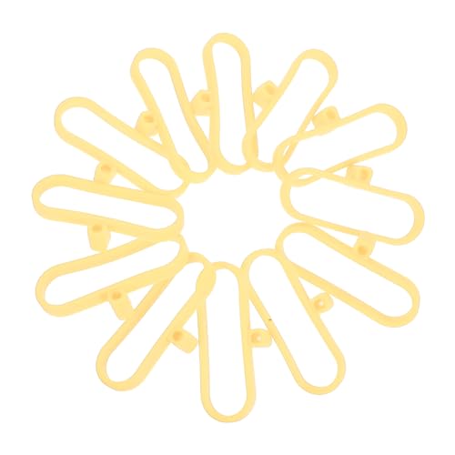 ANDRESLAD 12 Stück Teiliges Silikon Löffelhalter für Einmachgläser und Haferflockenbecher Hitzebeständige Rutschfeste Aufbewahrungsringe zur Küchenorganisation Vielseitig Kompatibel für von ANDRESLAD