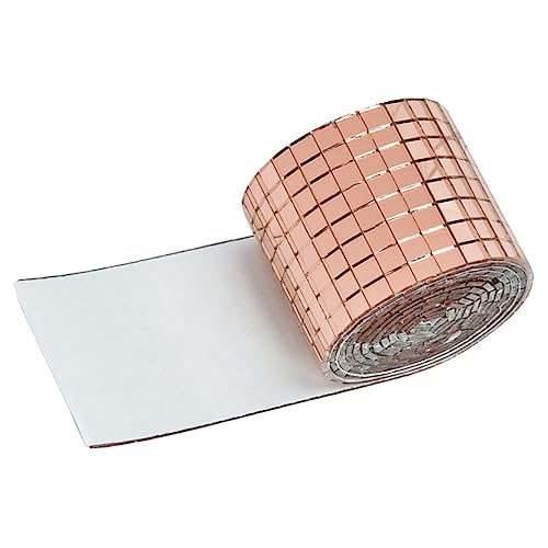 ANDRESLAD 1Rolle Selbstklebender Mosaik Wandaufkleber Teile DIY Glasdekor für Bad Schlafzimmer Stark Haftend Goldene Spiegelkacheln zur Wanddekoration ANDRESLAD 1Rolle Selbstklebender Mosaik Wandaufkleber Teile DIY Glasdekor für Bad Schlafzimmer Stark Haftend Goldene Spiegelkacheln zur Wanddekoration von ANDRESLAD