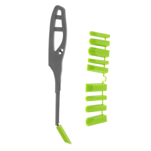 ANDRESLAD 1Satz Einstellbarer Glaskleberschaber Werkzeug zur Leimreinigung Effektiver Winkelentferner für Polierte Glasfugen Einfach zu Bedienen und Wiederverwendbar von ANDRESLAD