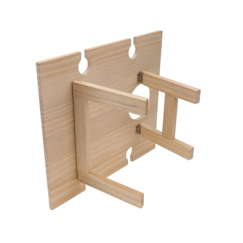 ANDRESLAD Tragbarer Klappbarer Weintisch für Picknick im Freien Faltbarer Tisch mit Halter für Camping und Garten Exquisites Accessoire für Weinpartys von ANDRESLAD
