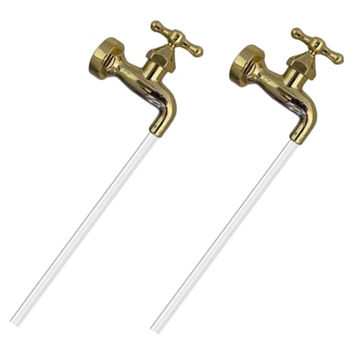 ANDRESLAD 2 Sätze Unsichtbarer Wasserhahn Springbrunnen Schwebender Fontäne Garten Dekor Wetterfester Kunststoff mit Elektroplattierung Wind Regenfest für Terrasse und Rasen ANDRESLAD 2 Sätze Unsichtbarer Wasserhahn Springbrunnen Schwebender Fontäne Garten Dekor Wetterfester Kunststoff mit Elektroplattierung Wind Regenfest für Terrasse und Rasen von ANDRESLAD