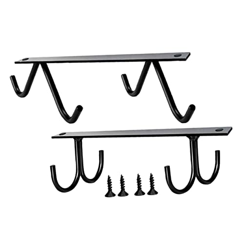 ANDRESLAD 2 Satz Metall Becherhalter Unter Schrank mit Haken Rutschfester Tassenhalter Küchenregal für Kaffeetassen Platzsparender Leichter und Langlebiger Hängender Tassenorganizer für ANDRESLAD 2 Satz Metall Becherhalter Unter Schrank mit Haken Rutschfester Tassenhalter Küchenregal für Kaffeetassen Platzsparender Leichter und Langlebiger Hängender Tassenorganizer für von ANDRESLAD