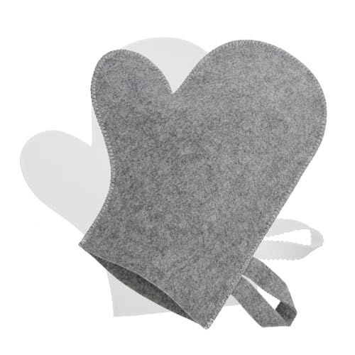 ANDRESLAD 2 Stück Peeling Handschuhe Dicke Saunahandschuhe aus Filz Exfolierende Badehandschuhe zur Sanften Entfernung Abgestorbener Haut Komfortable Körperpeeling Handschuhe für Dusche ANDRESLAD 2 Stück Peeling Handschuhe Dicke Saunahandschuhe aus Filz Exfolierende Badehandschuhe zur Sanften Entfernung Abgestorbener Haut Komfortable Körperpeeling Handschuhe für Dusche von ANDRESLAD