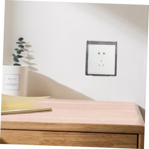 ANDRESLAD 2 Stück Selbstklebender Wiederverwendbarer Steckdosenschutz Wasserdichte Transparente Abdeckung für Wandsteckdosen Einfach zu Reinigen Installieren Schutz vor Spritzwasser für Bad ANDRESLAD 2 Stück Selbstklebender Wiederverwendbarer Steckdosenschutz Wasserdichte Transparente Abdeckung für Wandsteckdosen Einfach zu Reinigen Installieren Schutz vor Spritzwasser für Bad von ANDRESLAD