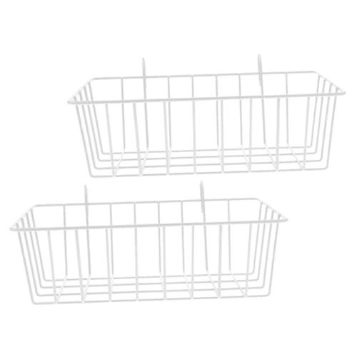 ANDRESLAD 2 Stück Teiliges Kaninchen Heufutterspender aus verschleißfestem Eisen mit glatter Oberfläche frei von Graten Praktische Futterstation für Kaninchen Meerschweinchen und kleine von ANDRESLAD