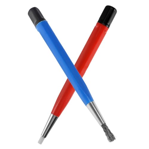 ANDRESLAD 2 Stück Teiliges Kratzbürsten für Empfindliche Oberflächen Reinigungskit für Münzen Uhren Elektronik Schonende Bürste Kompakt Tragbar Blau Rot ANDRESLAD 2 Stück Teiliges Kratzbürsten für Empfindliche Oberflächen Reinigungskit für Münzen Uhren Elektronik Schonende Bürste Kompakt Tragbar Blau Rot von ANDRESLAD