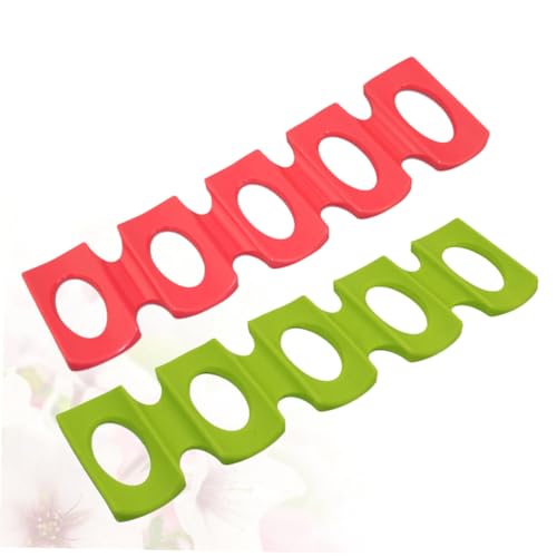 ANDRESLAD 2 Stück Teiliges Silikon Getränke organizer Bier Weinflaschenhalter Kühlschrank Bierkühler Untersetzer in Grün und Rot Stapelbar Leicht zu Reinigen für Zuhause Büro Bar und Party ANDRESLAD 2 Stück Teiliges Silikon Getränke organizer Bier Weinflaschenhalter Kühlschrank Bierkühler Untersetzer in Grün und Rot Stapelbar Leicht zu Reinigen für Zuhause Büro Bar und Party von ANDRESLAD