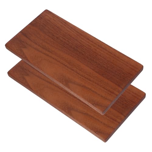 ANDRESLAD 2 Stück Walnussholz Platten Unbehandelte Hartholz Bretter für DIY Handwerk Möbelbau Tischdeko Natürliche Holzleisten zum Schneiden Gravieren und Bemalen ANDRESLAD 2 Stück Walnussholz Platten Unbehandelte Hartholz Bretter für DIY Handwerk Möbelbau Tischdeko Natürliche Holzleisten zum Schneiden Gravieren und Bemalen von ANDRESLAD