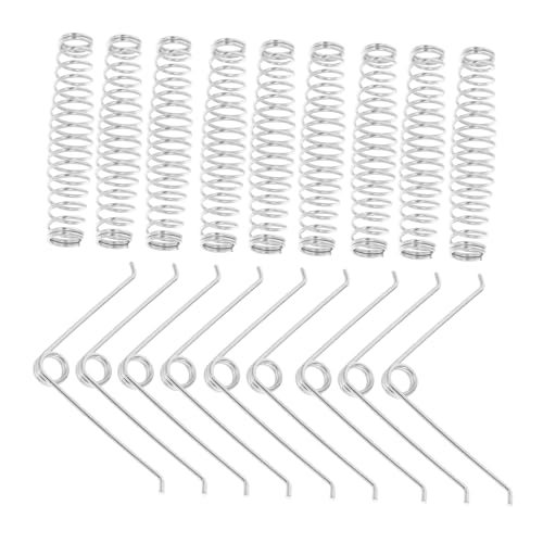 ANDRESLAD 20 Stück Teiliges V förmige Edelstahl Ersatzfedern für Gartenscheren Langlebige Spannfedern für Astscheren und Trimmwerkzeuge Passend für Schwere Beanspruchung im Gartenbereich von ANDRESLAD