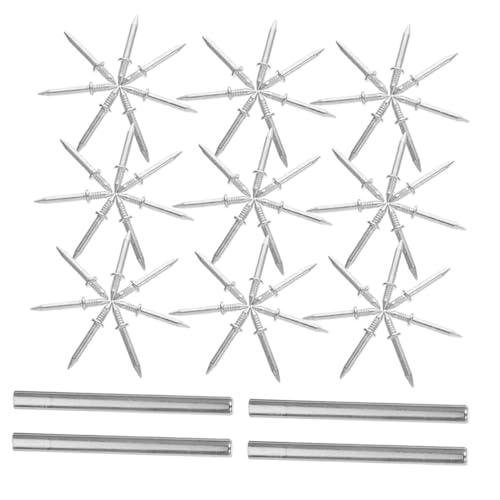 ANDRESLAD 200 Stück Teiliges Doppelseitiger Nahtloser Doppelkopfnägel mit Montagehülsen Spurlos Sicher und Stabil für Massivholz Sockelleisten ohne Wandbeschädigung ANDRESLAD 200 Stück Teiliges Doppelseitiger Nahtloser Doppelkopfnägel mit Montagehülsen Spurlos Sicher und Stabil für Massivholz Sockelleisten ohne Wandbeschädigung von ANDRESLAD