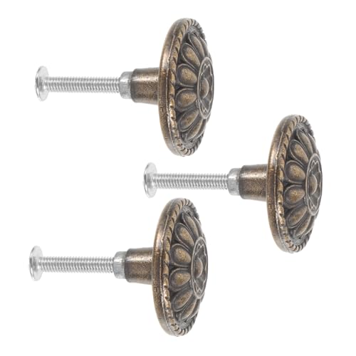 ANDRESLAD 3 Stck Vintage Möbelknöpfe Runde Schubladenknäufe aus Zinklegierung Dekorative Kommodengriffe im Retro stil Geeignet für Schrank Kleiderschrank Küchenschrank Praktische ANDRESLAD 3 Stck Vintage Möbelknöpfe Runde Schubladenknäufe aus Zinklegierung Dekorative Kommodengriffe im Retro stil Geeignet für Schrank Kleiderschrank Küchenschrank Praktische von ANDRESLAD