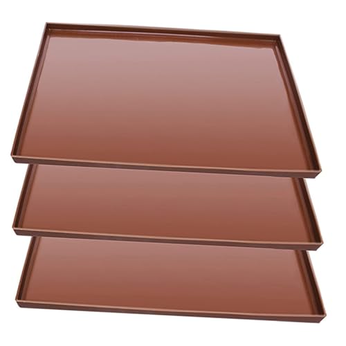 ANDRESLAD 3 Stück Teiliges Silikon dehydrator backmatten Rand Wiederverwendbare Hitzebeständige Dörrmatten für Dörrautomaten Antihaftbeschichtet Leicht zu Reinigen Geeignet für Obst Gemüse ANDRESLAD 3 Stück Teiliges Silikon dehydrator backmatten Rand Wiederverwendbare Hitzebeständige Dörrmatten für Dörrautomaten Antihaftbeschichtet Leicht zu Reinigen Geeignet für Obst Gemüse von ANDRESLAD