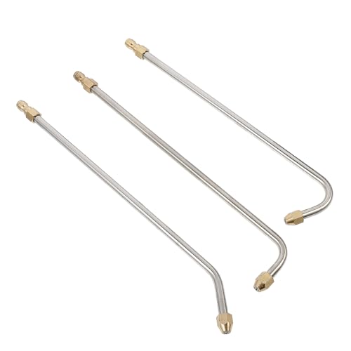 ANDRESLAD 3 Teiliger Hochdruckreiniger Verlängerungsstab Verlängerte Verlängerung Hochdruckreiniger Stab Gebogener Stab Teleskopstab von ANDRESLAD