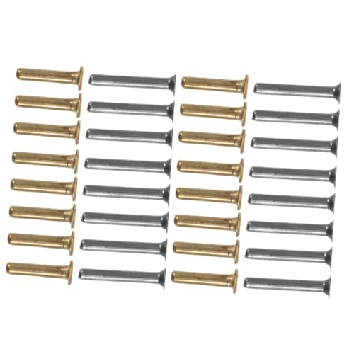 ANDRESLAD 32 Stück Teiliges Reparaturset Regenschirm Verbindungsstifte aus Hochfestem Material Ersatz-nietbolzen für Dreifach Faltbare Reise-regenschirme Kompatibel für Gestellreparatur ANDRESLAD 32 Stück Teiliges Reparaturset Regenschirm Verbindungsstifte aus Hochfestem Material Ersatz-nietbolzen für Dreifach Faltbare Reise-regenschirme Kompatibel für Gestellreparatur von ANDRESLAD