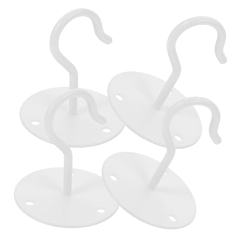 ANDRESLAD 4 Sätze Stabile Deckenhaken aus Eisen für Pflanzen Wandhalterung für Outdoor pflanzenampeln Robuste Hängehaken mit Hoher Tragkraft Geeignet für Blumentöpfe und Dekorationen von ANDRESLAD