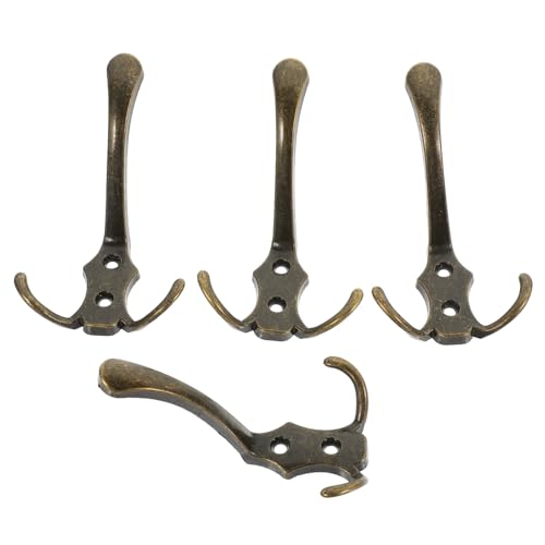 ANDRESLAD 4 Stück Große Metall wandhaken mit Schrauben Robuste Garderoben Handtuchhaken für Küche Bad Schlafzimmer Langlebig und Rostfrei Einfache Montage ANDRESLAD 4 Stück Große Metall wandhaken mit Schrauben Robuste Garderoben Handtuchhaken für Küche Bad Schlafzimmer Langlebig und Rostfrei Einfache Montage von ANDRESLAD