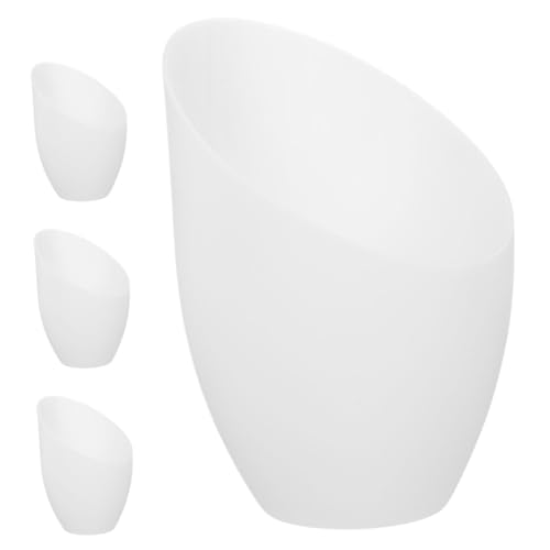 ANDRESLAD 4 Stück Kunststoff Lampenschirme Weiß Slanted Horseshoe Design Robust für Fassung Mittelloch Ersatzschirm für Deckenleuchte Stehlampe Schlafzimmerbeleuchtung ANDRESLAD 4 Stück Kunststoff Lampenschirme Weiß Slanted Horseshoe Design Robust für Fassung Mittelloch Ersatzschirm für Deckenleuchte Stehlampe Schlafzimmerbeleuchtung von ANDRESLAD