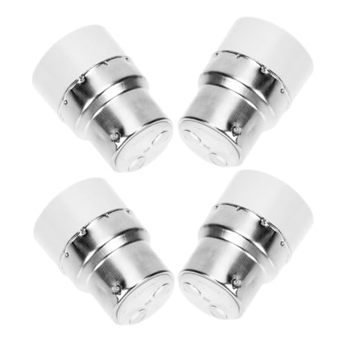 ANDRESLAD 4 Stück Teiliges Lampenfassung Adapter zu Hitzebeständiger Sockelkonverter für Deckenlampen Installieren Vielseitiges Zubehör für Glühbirnen und Lampenfassungen ANDRESLAD 4 Stück Teiliges Lampenfassung Adapter zu Hitzebeständiger Sockelkonverter für Deckenlampen Installieren Vielseitiges Zubehör für Glühbirnen und Lampenfassungen von ANDRESLAD