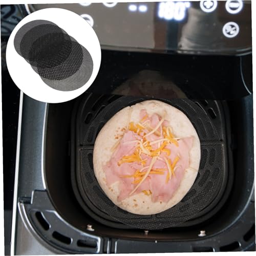 ANDRESLAD 4 Stück Teiliges Wiederverwendbare Hitzebeständige Silikonmatten für Heißluftfritteuse Antihaftbeschichtete Air Fryer Pads Rund Geeignet für Ninja Luftfritteusen Backmatte Zubehör ANDRESLAD 4 Stück Teiliges Wiederverwendbare Hitzebeständige Silikonmatten für Heißluftfritteuse Antihaftbeschichtete Air Fryer Pads Rund Geeignet für Ninja Luftfritteusen Backmatte Zubehör von ANDRESLAD