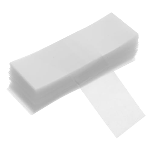 ANDRESLAD 400 Blatt Heat Shrink Film Transparent Schrumpffolie für Flaschenversiegelung Auslaufsicher Schnelles Schrumpfen Vielseitig für Honig Marmeladen Weinflaschen Einfache Anwendung von ANDRESLAD