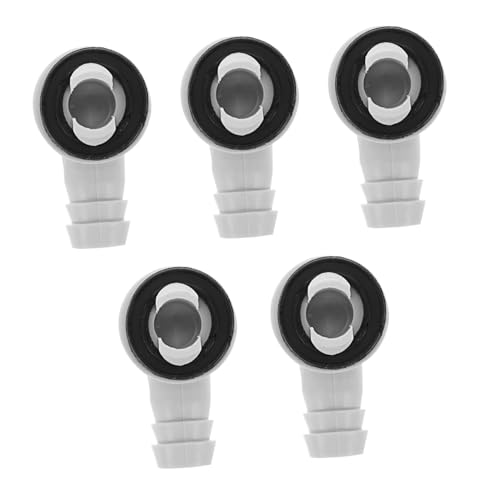 ANDRESLAD 5 Stück Luftfilter Ablaufschlauch Winkelverbinder Set Teiliges Adapter Set für Klimaanlagen Universeller Auslaufsichere Konstruktion mit Gummiring für Austausch Beschädigter von ANDRESLAD