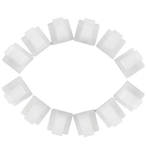 ANDRESLAD 50 Stück Selbstklebende Kabelschellen Kabelhalter für Oberputzinstallation Kabelbefestigung Wetterfest Langlebig zur Praktischen Kabelführung Organisation für Computer Tv USB von ANDRESLAD