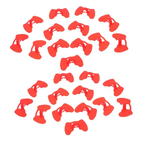 ANDRESLAD 50 Stück Teiliges Hühnerbrillen aus Strapazierfähigem Kunststoff Anti pick gläser für Geflügel Ergonomisch Leicht Verhindert Picken und Auseinandersetzungen bei Hühnern für Hennen von ANDRESLAD