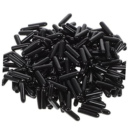 ANDRESLAD 500 Stück Runde Schraubenkappen aus Robustem PVC Schützende Gummikappen für Schraubenköpfe Wasser Rostbeständige Endkappen Einfaches Aufstecken für Maschinenschrauben Schwarz ANDRESLAD 500 Stück Runde Schraubenkappen aus Robustem PVC Schützende Gummikappen für Schraubenköpfe Wasser Rostbeständige Endkappen Einfaches Aufstecken für Maschinenschrauben Schwarz von ANDRESLAD