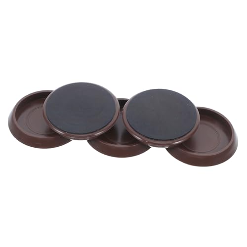 ANDRESLAD 5pcs Caster Cups Räder Anti-rutschmöbel Füße Möbel Wheelbecher Plastikmöbel Pads Nicht-rutschmöbel Untersetzer Möbel Grippers (plastikboden) von ANDRESLAD