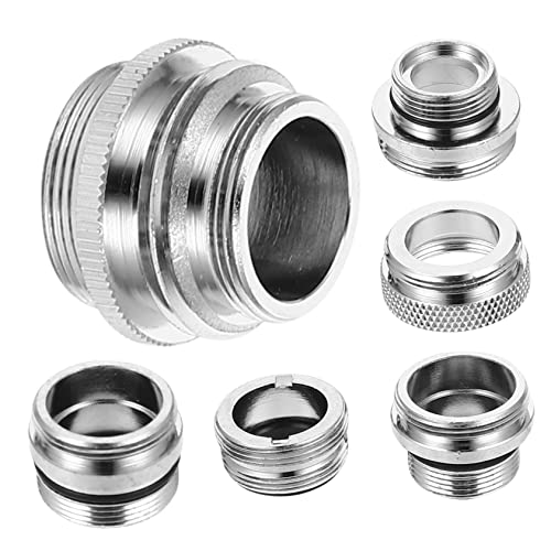 ANDRESLAD 6Stücke Teiliges Wasserhahn Adapterset für Küchenspüle Schlauchadapter für Waschmaschinen Gartenschlauch und Wasserhahn Vielseitig Einsetzbar und Leicht zu Installieren ANDRESLAD 6Stücke Teiliges Wasserhahn Adapterset für Küchenspüle Schlauchadapter für Waschmaschinen Gartenschlauch und Wasserhahn Vielseitig Einsetzbar und Leicht zu Installieren von ANDRESLAD