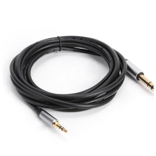 ANDRESLAD Audioverlängerungskabel Male To Male Klinke mit Vergoldeten Kontakten Aluminiumlegierung Gehäuse für Telefon Computer Audioverstärker und Lautsprecher von ANDRESLAD