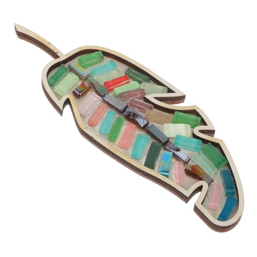 ANDRESLAD Bastelset mit blattförmiger Holzbasis Buntes DIY Kreativset für Erwachsene Komplettes Fliesen Kunstset für handgefertigte Kunstprojekte und einzigartige Dekoration ANDRESLAD Bastelset mit blattförmiger Holzbasis Buntes DIY Kreativset für Erwachsene Komplettes Fliesen Kunstset für handgefertigte Kunstprojekte und einzigartige Dekoration von ANDRESLAD