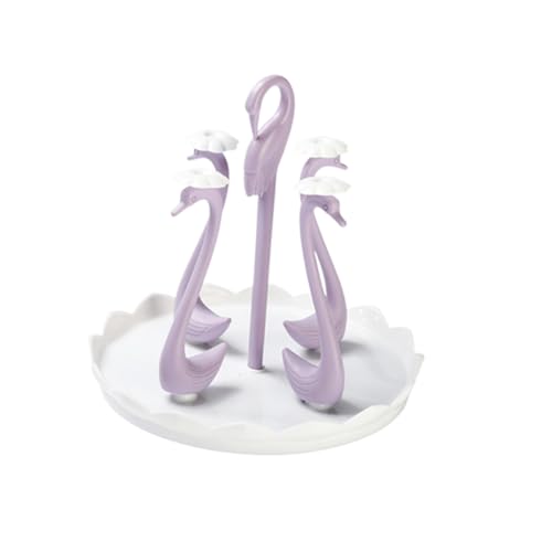 ANDRESLAD Becherhalter Stangen Drehbar mit Schwan Design Aufbewahrung und Trockengestell für Tassen Gläser Mug Holder Stand für Küche und Zuhause ANDRESLAD Becherhalter Stangen Drehbar mit Schwan Design Aufbewahrung und Trockengestell für Tassen Gläser Mug Holder Stand für Küche und Zuhause von ANDRESLAD