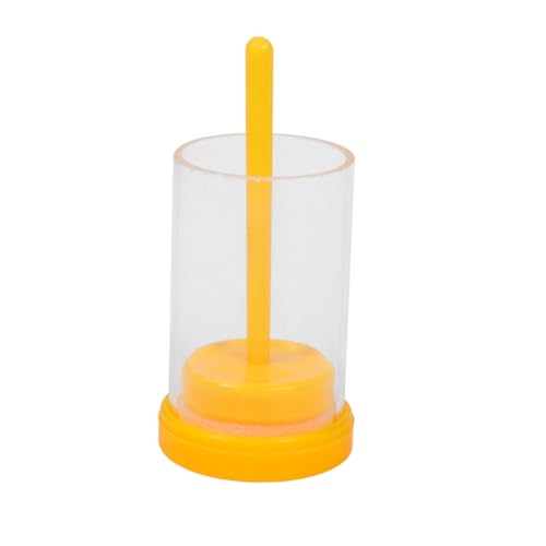 ANDRESLAD Bienenkönigin Markierflasche mit Langem Kolben Imker Zubehör Kunststoff Gelb Beekeeping Equipment zur Einfachen Kennzeichnung der Bienenkönigin ANDRESLAD Bienenkönigin Markierflasche mit Langem Kolben Imker Zubehör Kunststoff Gelb Beekeeping Equipment zur Einfachen Kennzeichnung der Bienenkönigin von ANDRESLAD