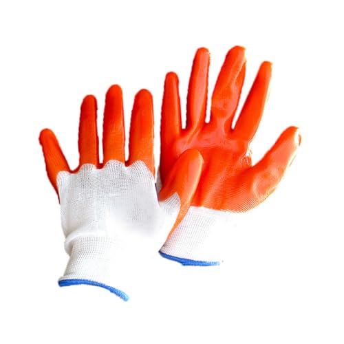 ANDRESLAD Bissfeste Handschuhe für Haustiere aus Dickem Atmungsaktivem Gummi Schnitt Kratzfest Schutz Beim Umgang mit Hamstern und Eichhörnchen Flexibel und Komfortabel für Kleine Tiere von ANDRESLAD