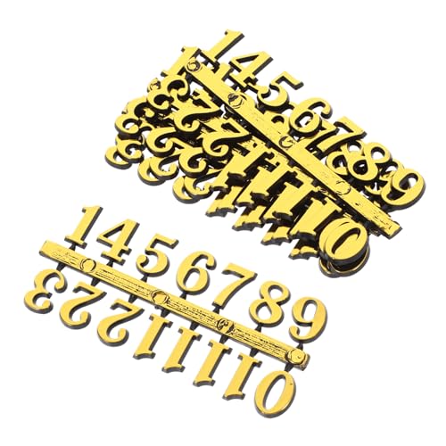 ANDRESLAD Digitale Uhr Zahlen 5 Sets Installieren Dekorative Wanduhr Zahlen Kit ANDRESLAD Digitale Uhr Zahlen 5 Sets Installieren Dekorative Wanduhr Zahlen Kit von ANDRESLAD