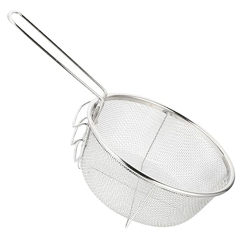 ANDRESLAD Edelstahl Frittierkorb Faltbar mit Griff Hitzebeständiger Siebkorb zum Frittieren von Pommes Chicken und Gemüse Stabiler Küchenhelfer für Ölfiltration und Servieren ANDRESLAD Edelstahl Frittierkorb Faltbar mit Griff Hitzebeständiger Siebkorb zum Frittieren von Pommes Chicken und Gemüse Stabiler Küchenhelfer für Ölfiltration und Servieren von ANDRESLAD