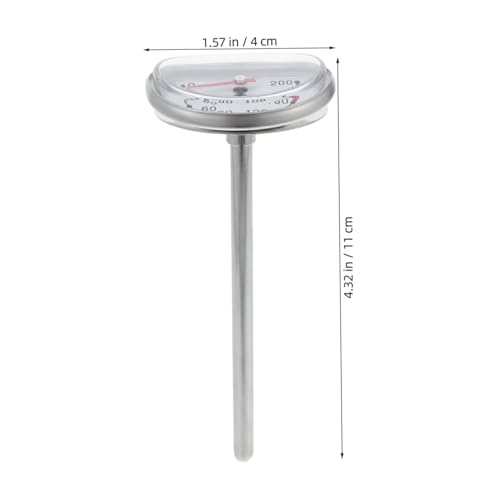ANDRESLAD Edelstahl Frittierthermometer mit Stand Präzises Ölthermometer für Kochen Backen Bbq Hitzebeständig Benutzerfreundlich für Fritteuse und Elektroherd Geeignet ANDRESLAD Edelstahl Frittierthermometer mit Stand Präzises Ölthermometer für Kochen Backen Bbq Hitzebeständig Benutzerfreundlich für Fritteuse und Elektroherd Geeignet von ANDRESLAD