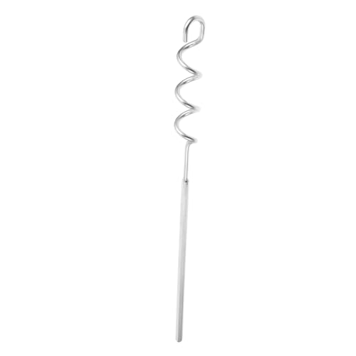 ANDRESLAD Edelstahl Handmixer Teigschneider Rührbesen Manuell für Backen und Kochen Kleines Küchenutensil zum Eier Mehlmischen Langlebiges Backwerkzeug für Gleichmäßiges Teigrühren von ANDRESLAD