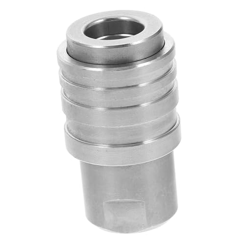 ANDRESLAD Edelstahl Hochdruckreiniger Adapter Innengewinde Selbstsichernd Schnellkupplung für Waschstrahl Zubehör Kompatibel mit Sprühdüsen und Verlängerungsstangen Autowäsche von ANDRESLAD