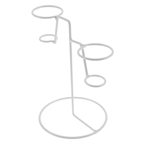 ANDRESLAD Eiscremehalter aus Eisen Stabiler Eistütenständer mit Doppeltem Kopf Vielseitiger Sushi Dessertdisplay halter für Buffet Party und Alltag Rostfrei und Leicht zu Reinigen von ANDRESLAD