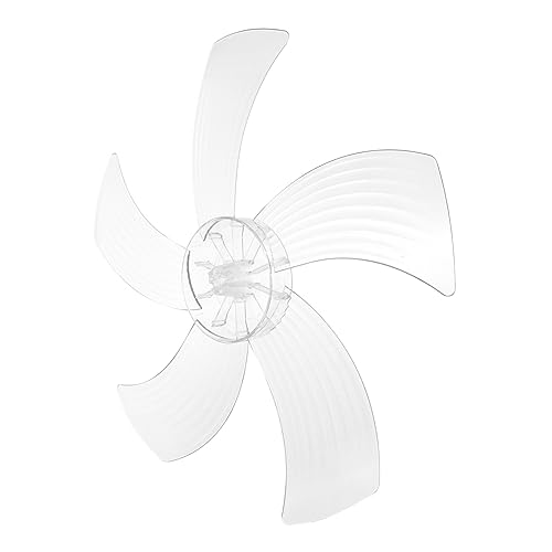 ANDRESLAD Ersatz Lüfterflügel für Haushalts Steh und Tischventilatoren Kunststoff Lüfterblätter Zubehör Fan Repair Parts Transparent von ANDRESLAD