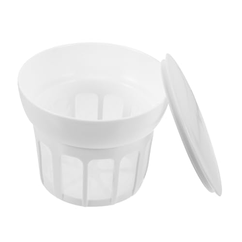 ANDRESLAD Feinmaschiger Joghurtfilter mit Deckel Wiederverwendbarer Käse Joghurt Separator Leichter Strapazierfähiger Joghurtabscheider für Hausgemachten Griechischen Joghurt Praktische von ANDRESLAD