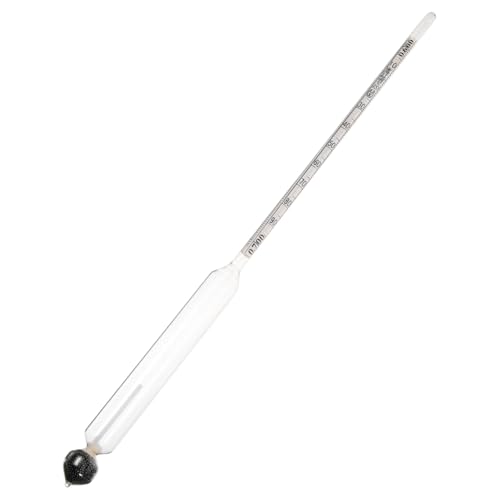 ANDRESLAD Glas hydrometer für Flüssigkeiten Präzises Dichtemessgerät Dichtebereich Korrosionsbeständig Leichtes Glas Vielseitig für Labor Heimgebrauch und Erdölmessung Geeignet ANDRESLAD Glas hydrometer für Flüssigkeiten Präzises Dichtemessgerät Dichtebereich Korrosionsbeständig Leichtes Glas Vielseitig für Labor Heimgebrauch und Erdölmessung Geeignet von ANDRESLAD